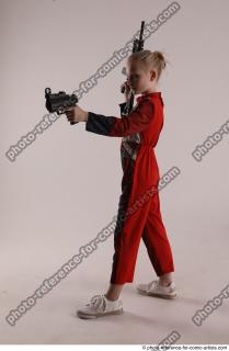 DENISA WITH TWO GUNS